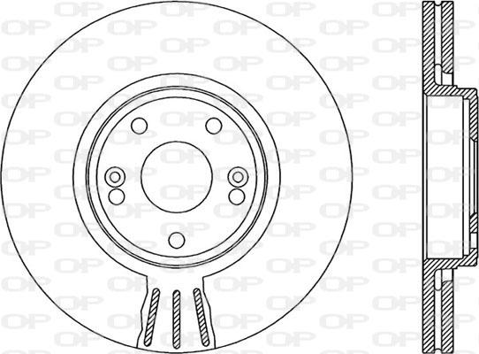 Open Parts BDR1959.20 - Гальмівний диск avtolavka.club