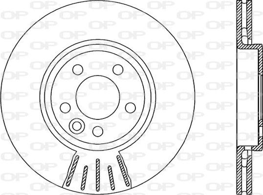 Open Parts BDR1900.20 - Гальмівний диск avtolavka.club