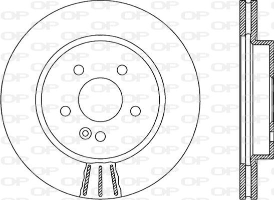 Open Parts BDR1915.20 - Гальмівний диск avtolavka.club