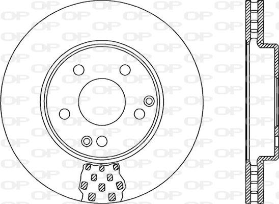 Open Parts BDR1916.20 - Гальмівний диск avtolavka.club