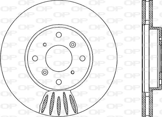 Open Parts BDR1918.20 - Гальмівний диск avtolavka.club