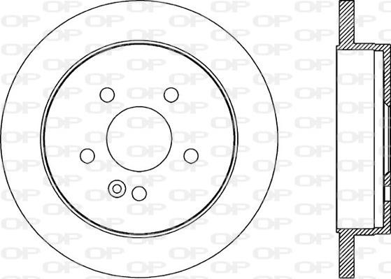 Open Parts BDR1935.10 - Гальмівний диск avtolavka.club