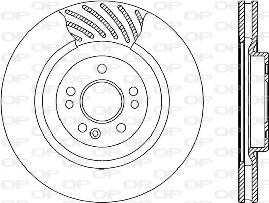 Open Parts BDR1933.20 - Гальмівний диск avtolavka.club