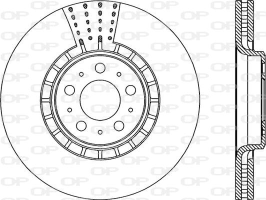 Open Parts BDR1977.20 - Гальмівний диск avtolavka.club