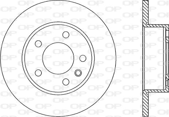 Open Parts BDR1406.10 - Гальмівний диск avtolavka.club