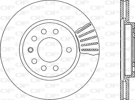 Open Parts BDR1418.20 - Гальмівний диск avtolavka.club