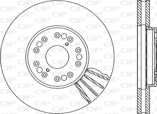 Open Parts BDR1562.20 - Гальмівний диск avtolavka.club