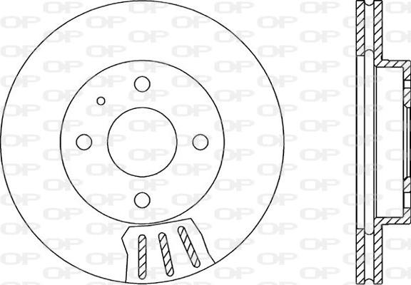 Open Parts BDR1014.20 - Гальмівний диск avtolavka.club