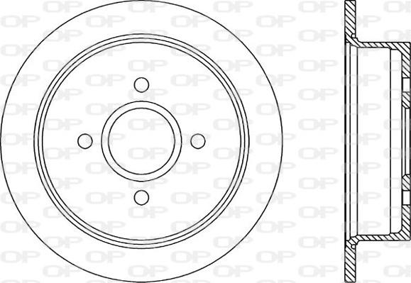 Open Parts BDR1187.10 - Гальмівний диск avtolavka.club