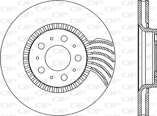 Open Parts BDR1846.20 - Гальмівний диск avtolavka.club