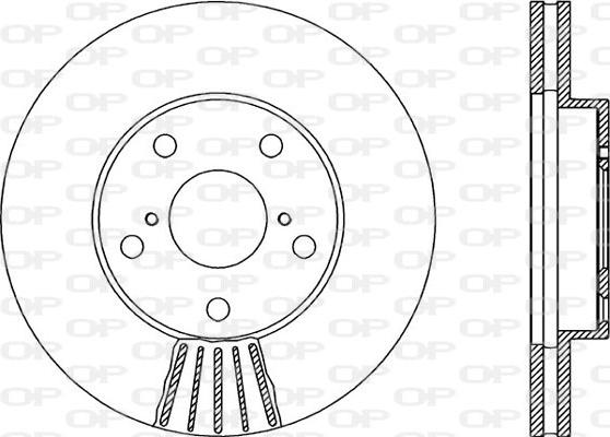 Open Parts BDR1875.20 - Гальмівний диск avtolavka.club