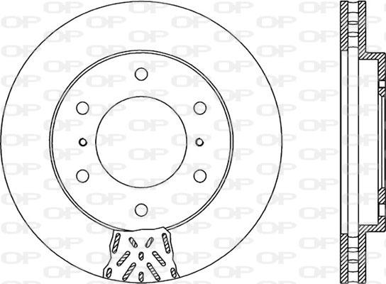 Open Parts BDR1873.20 - Гальмівний диск avtolavka.club