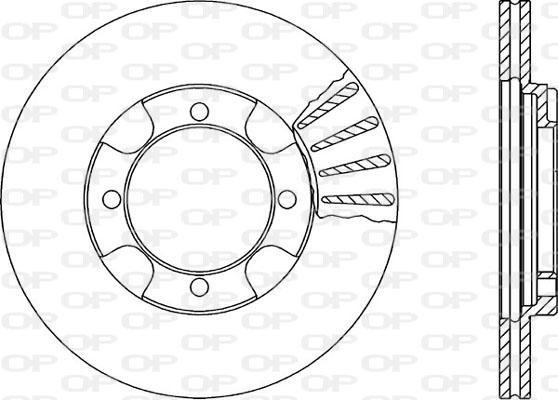 Open Parts BDR1346.20 - Гальмівний диск avtolavka.club