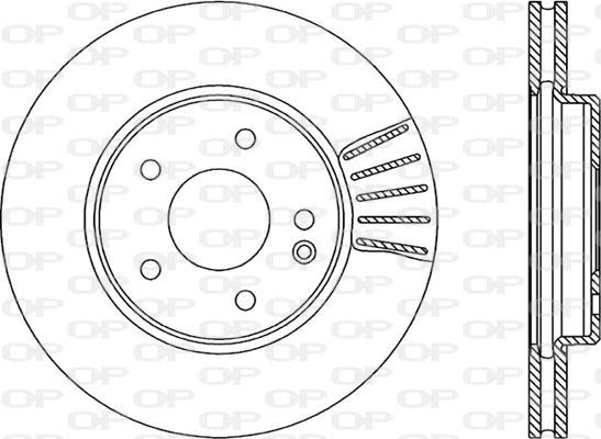 Open Parts BDR1314.20 - Гальмівний диск avtolavka.club