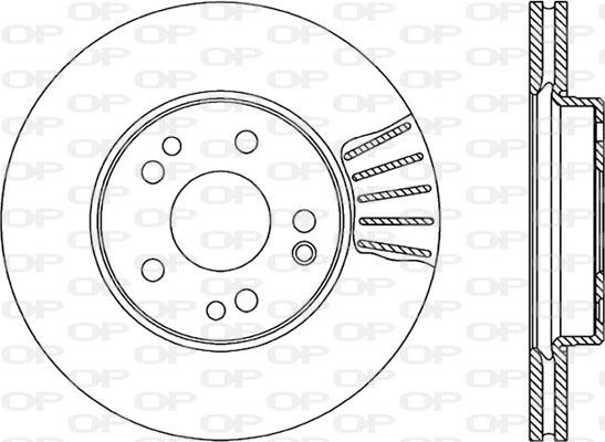 Open Parts BDR1313.20 - Гальмівний диск avtolavka.club