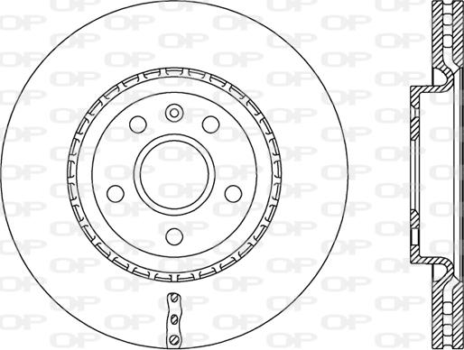 CITROËN 13579153 - Гальмівний диск avtolavka.club