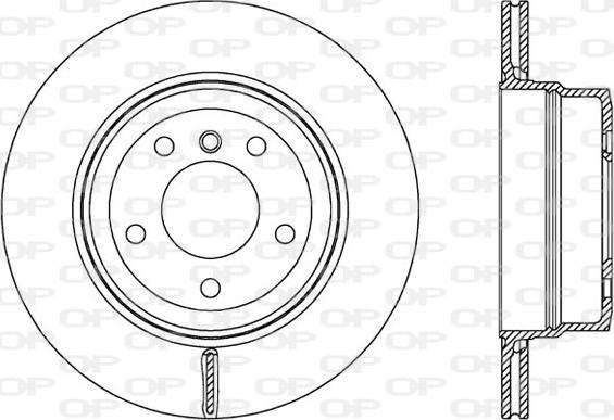 Open Parts BDR2531.20 - Гальмівний диск avtolavka.club