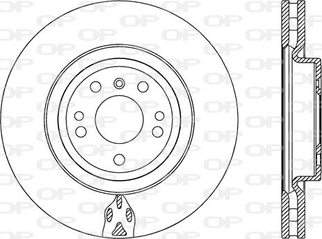 Open Parts BDR2696.20 - Гальмівний диск avtolavka.club