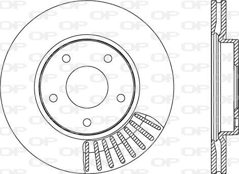 Open Parts BDR2646.20 - Гальмівний диск avtolavka.club