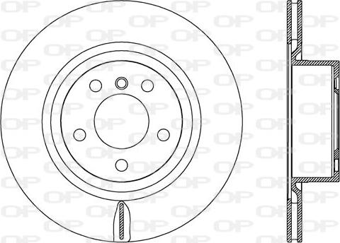 Open Parts BDR2630.20 - Гальмівний диск avtolavka.club