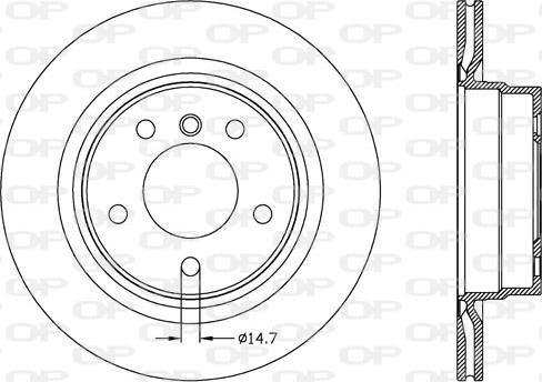 Open Parts BDR2624.20 - Гальмівний диск avtolavka.club