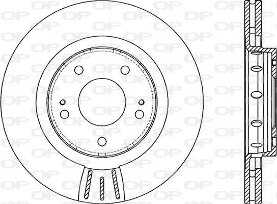 Open Parts BDR2087.20 - Гальмівний диск avtolavka.club