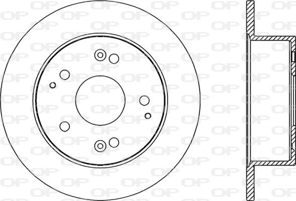 IPS Parts IBP-1494 - Гальмівний диск avtolavka.club