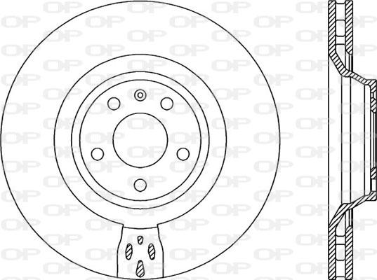 Open Parts BDR2071.20 - Гальмівний диск avtolavka.club