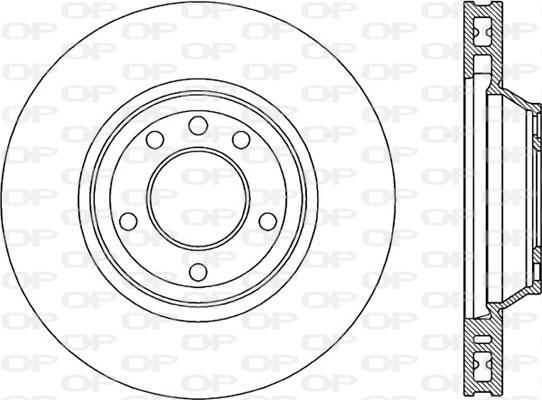 Open Parts BDR2299.20 - Гальмівний диск avtolavka.club