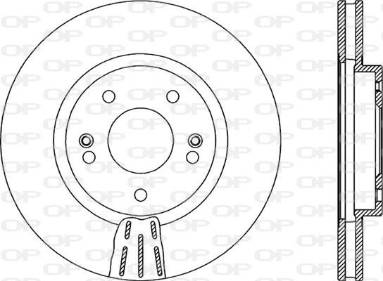 Open Parts BDR2115.20 - Гальмівний диск avtolavka.club