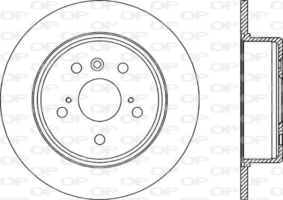 Open Parts BDR2187.10 - Гальмівний диск avtolavka.club