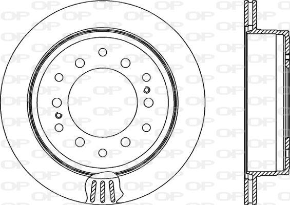 Open Parts BDR2136.20 - Гальмівний диск avtolavka.club