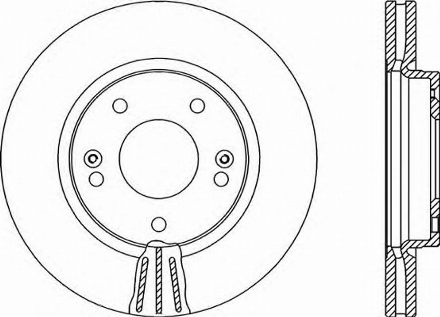 Open Parts BDR2138.20 - Гальмівний диск avtolavka.club