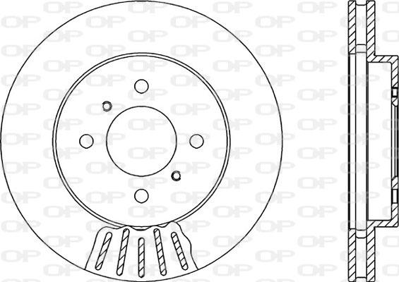 Open Parts BDR2123.20 - Гальмівний диск avtolavka.club