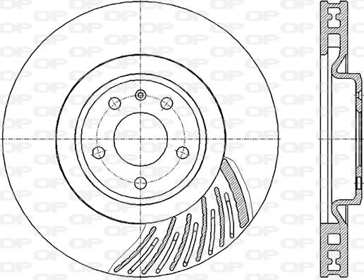 Open Parts BDR2861.20 - Гальмівний диск avtolavka.club