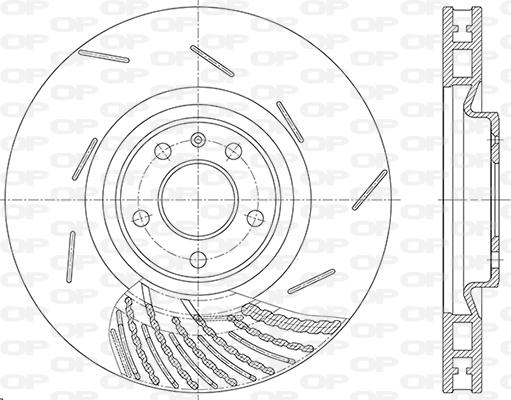 Open Parts BDR2863.20 - Гальмівний диск avtolavka.club