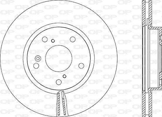 Open Parts BDR2889.20 - Гальмівний диск avtolavka.club