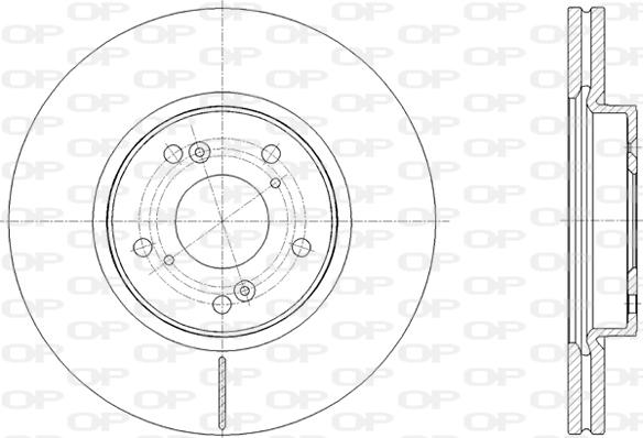 Open Parts BDR2829.20 - Гальмівний диск avtolavka.club