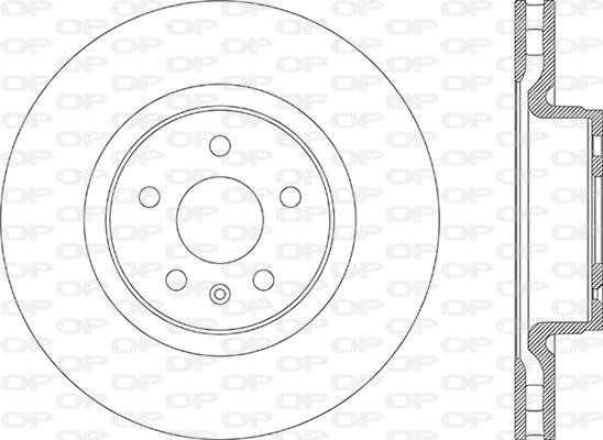 Open Parts BDR2873.20 - Гальмівний диск avtolavka.club