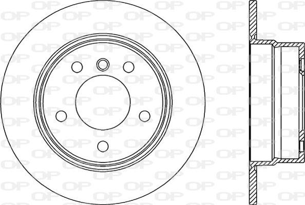 Open Parts BDR2330.10 - Гальмівний диск avtolavka.club