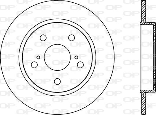 Open Parts BDR2378.10 - Гальмівний диск avtolavka.club