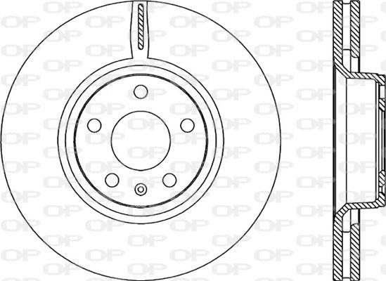 Open Parts BDR2269.20 - Гальмівний диск avtolavka.club