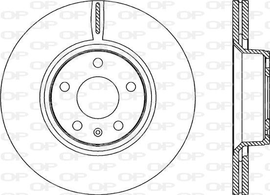 Open Parts BDR2268.20 - Гальмівний диск avtolavka.club