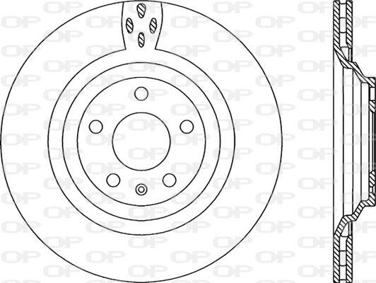 Open Parts BDR2201.20 - Гальмівний диск avtolavka.club