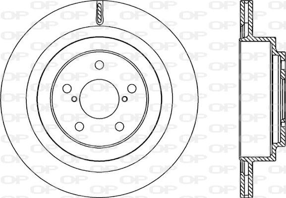 Open Parts BDR2219.20 - Гальмівний диск avtolavka.club