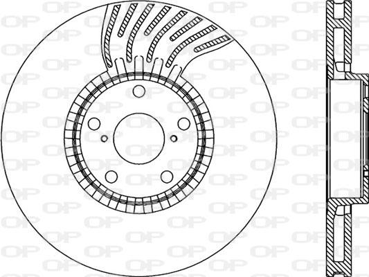 Open Parts BDR2284.20 - Гальмівний диск avtolavka.club