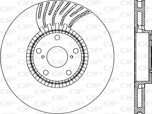 Open Parts BDR2285.20 - Гальмівний диск avtolavka.club