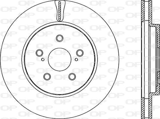 Open Parts BDR2238.20 - Гальмівний диск avtolavka.club