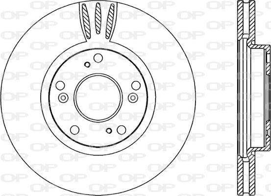 Open Parts BDR2226.20 - Гальмівний диск avtolavka.club