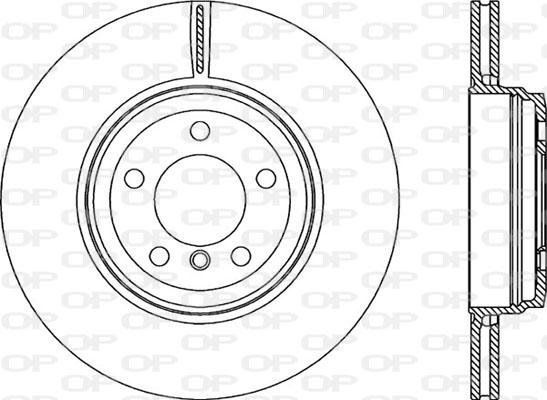 Open Parts BDR2222.20 - Гальмівний диск avtolavka.club